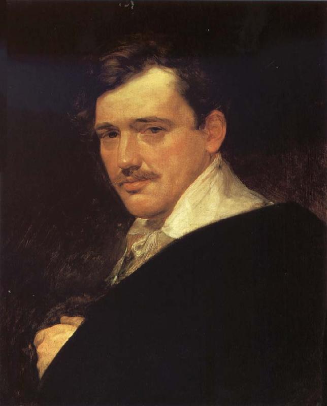 Karl Briullov Portrait of Alexander Lovo oil painting image